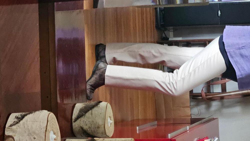 Customer image of Ultra-Stretch Ponte Straight Leg Pants