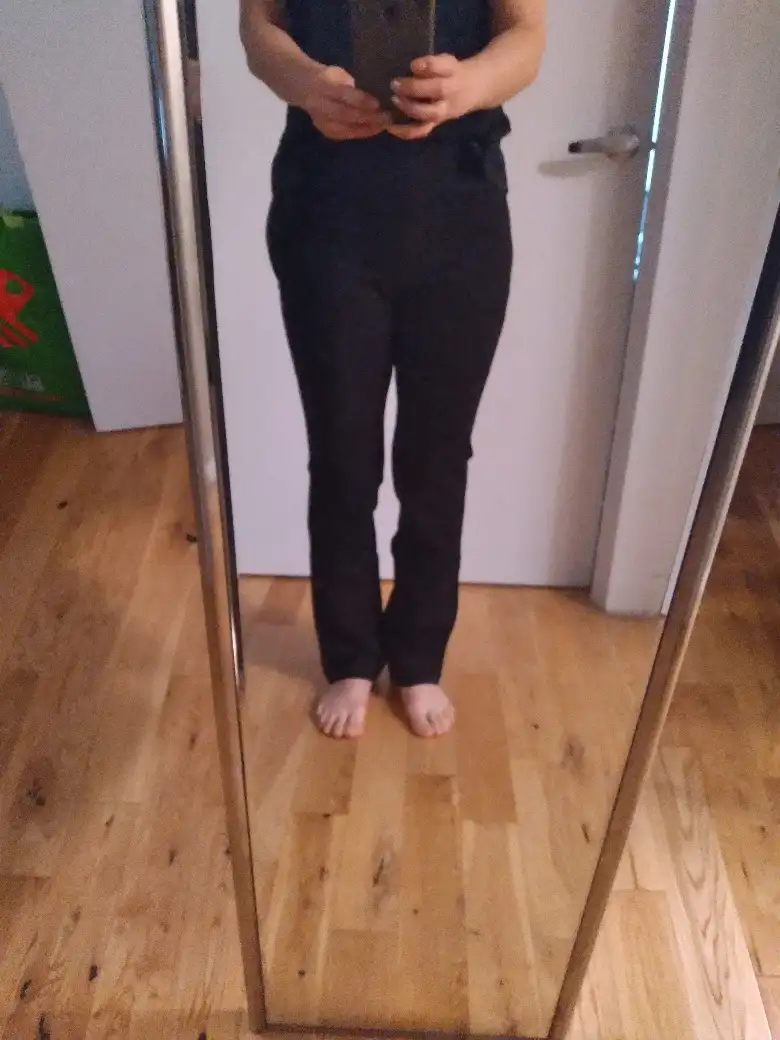 Customer image of Ultra-Stretch Ponte Straight Leg Pants
