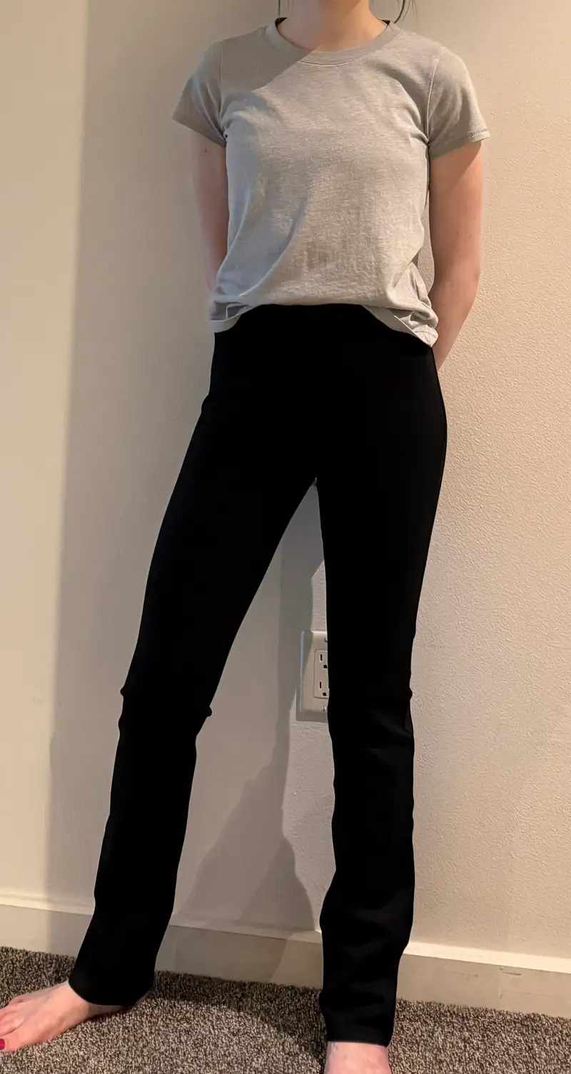 Customer image of Ultra-Stretch Ponte Straight Leg Pants