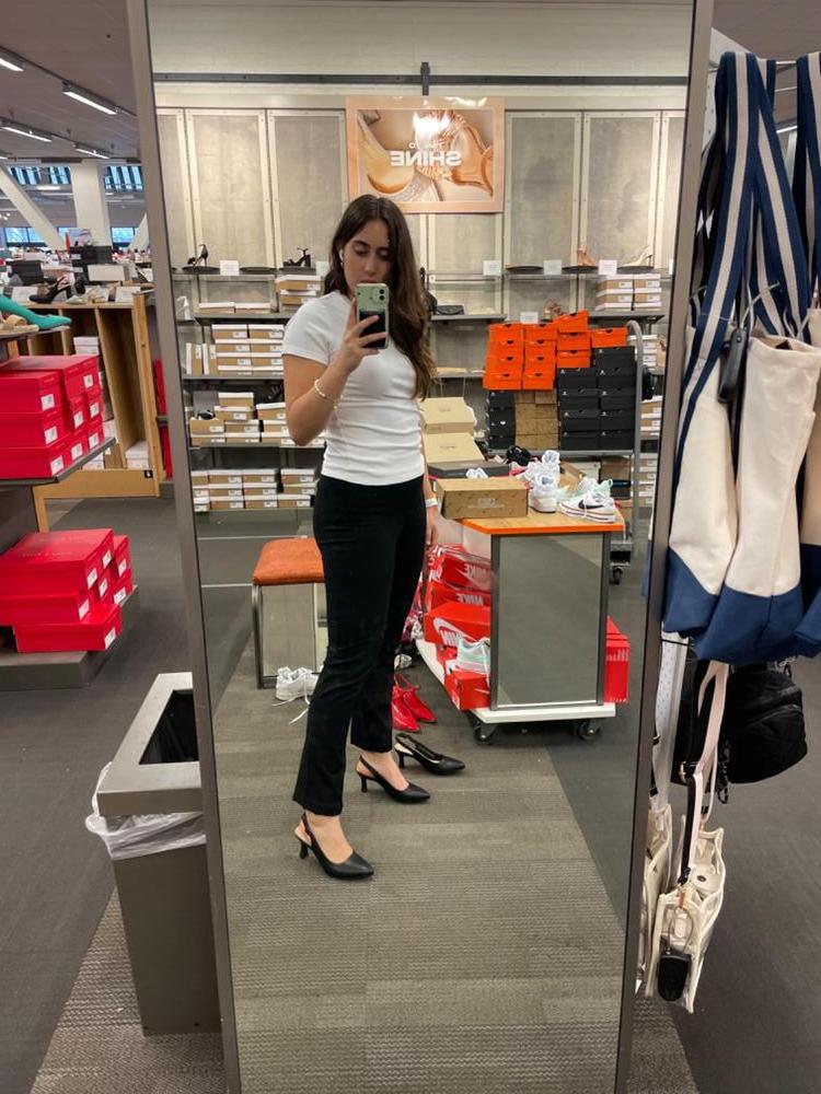 Customer image of Ultra-Stretch Ponte Straight Leg Pants