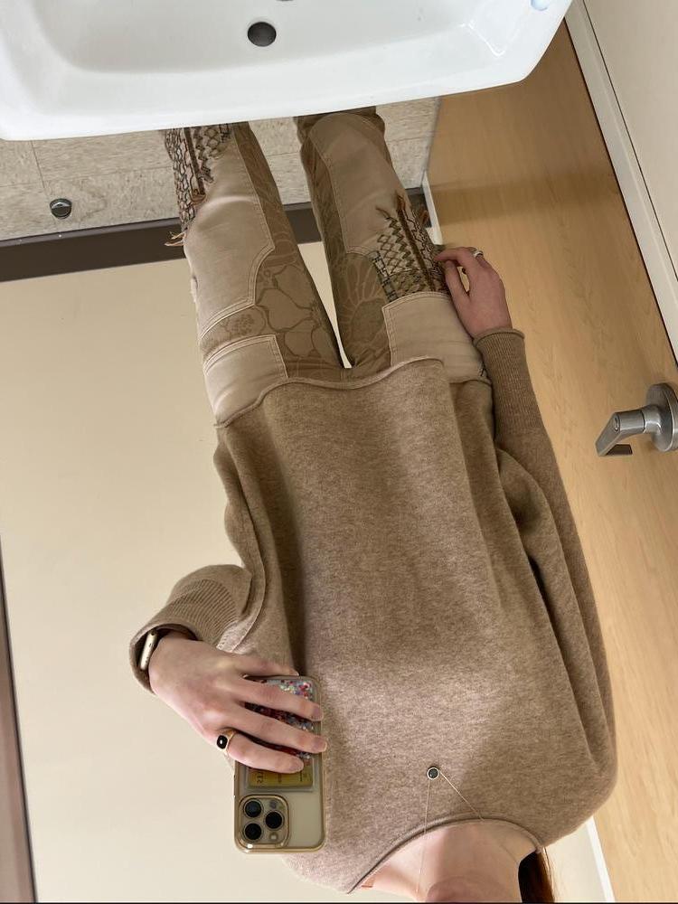 Mongolian Cashmere Crewneck Sweater