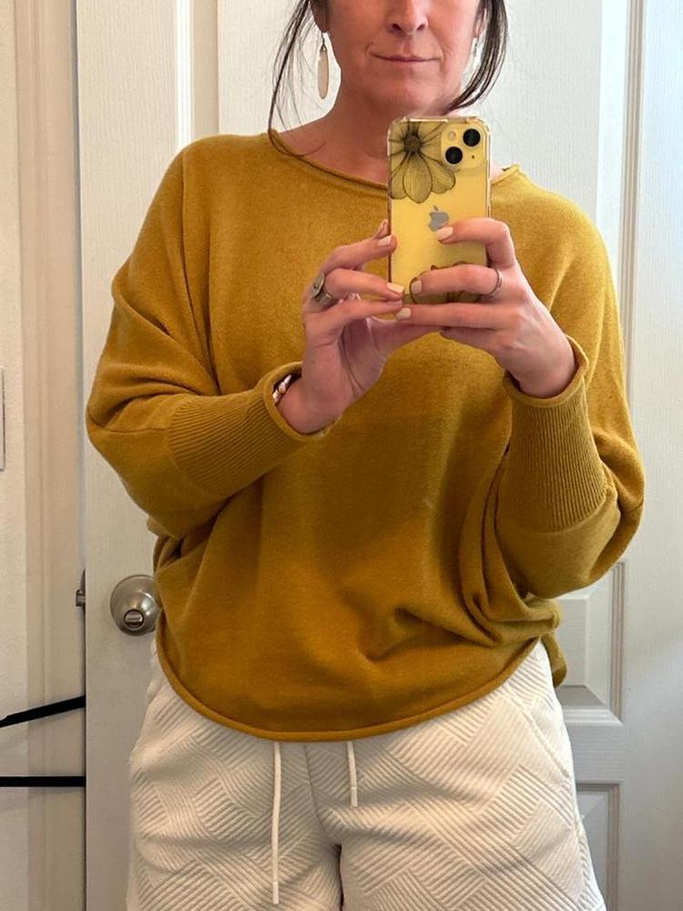 Mongolian Cashmere Crewneck Sweater
