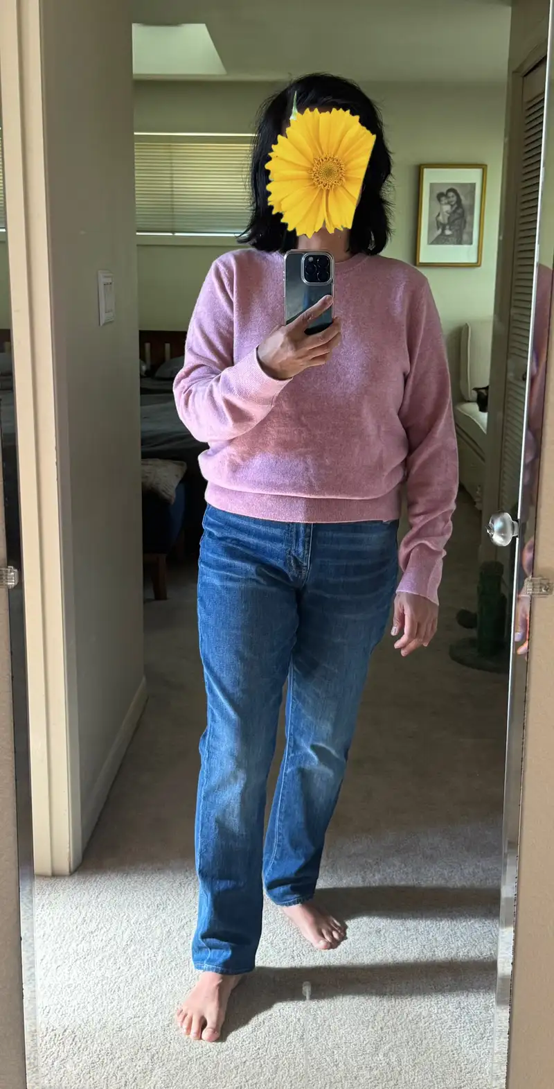 Customer image of Mongolian Cashmere Crewneck Sweater