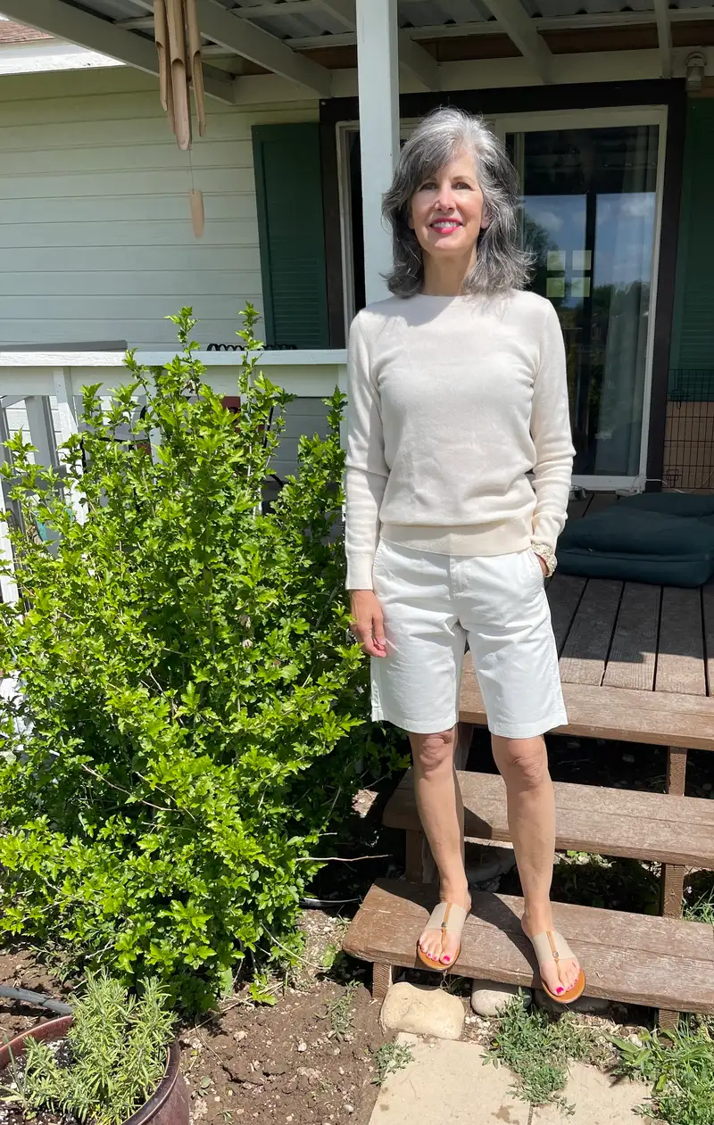 Customer image of Mongolian Cashmere Crewneck Sweater