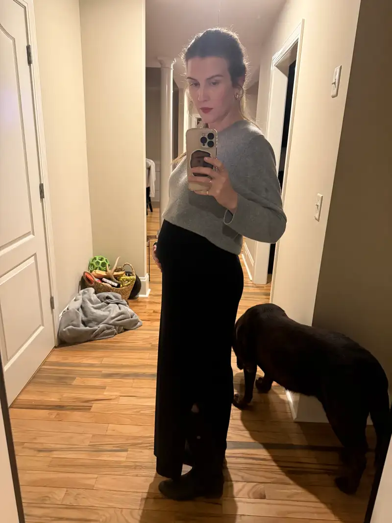 Customer image of Mongolian Cashmere Crewneck Sweater