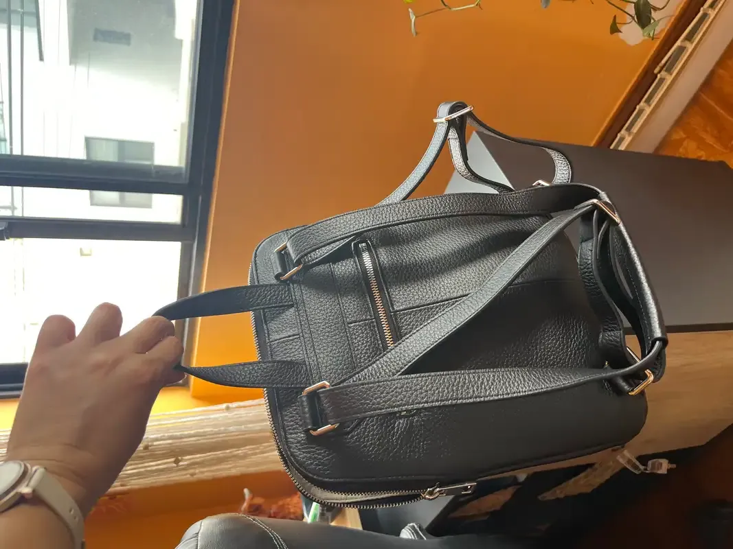 box leather backpack Commuter Bag backpack purses and handbags for women LeBron James Bags & Leather Color:Red Its versatility is endless