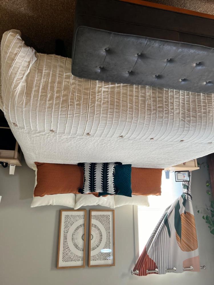 Organic Luxe Waffle Shams
