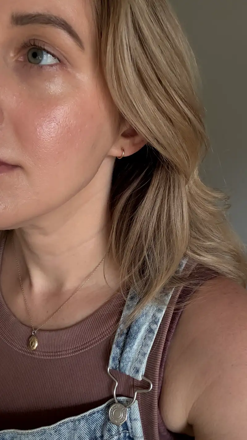 14k Gold Solo Mini Hoop | Quince