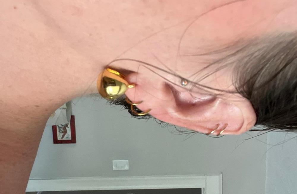 Customer image of Globe Boho Hoops