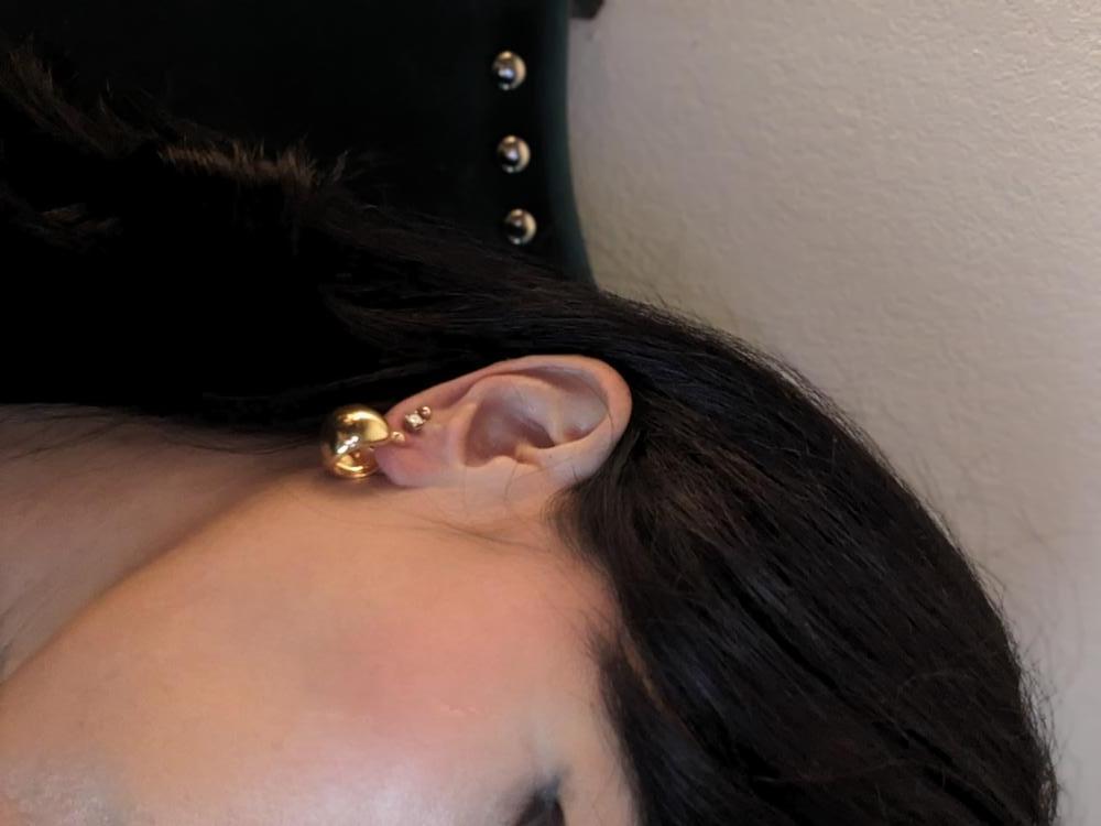 Customer image of Globe Boho Hoops