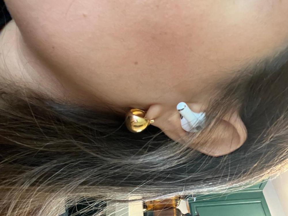 Customer image of Globe Boho Hoops